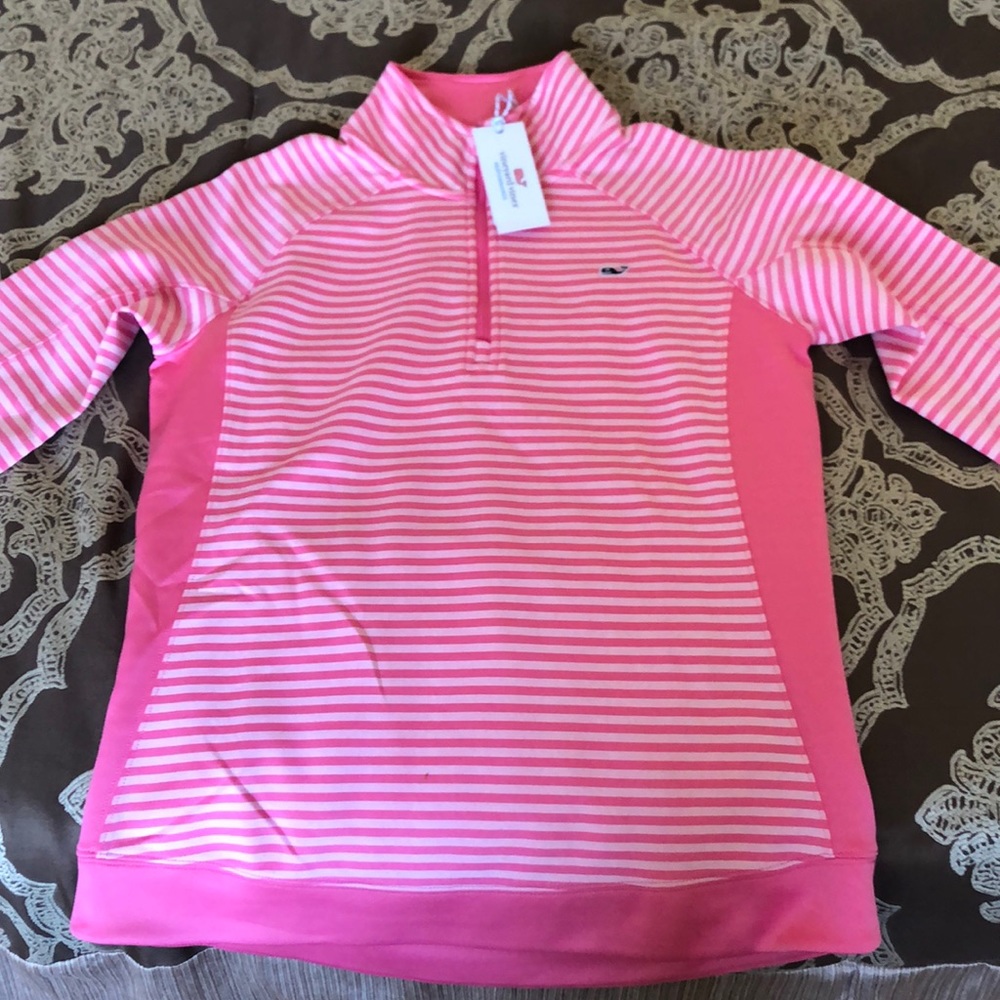 Vineyard Vines Women’s Stripe Quarter Zip